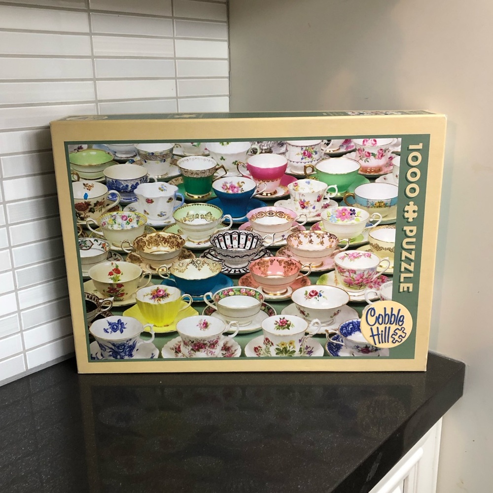 Cobble Hill Teacups 1000 piece puzzle
